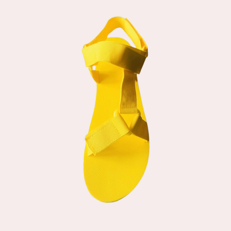 Farbenblock Damen Sandalen mit Komfortsohle – Chloé