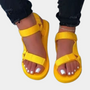 Farbenblock Damen Sandalen mit Komfortsohle – Chloé