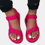 Farbenblock Damen Sandalen mit Komfortsohle – Chloé