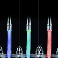 LED Wasserhahn | Universell | Funktioniert mit Wasserdruck | Sparsam-Luzern Mode