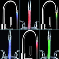 LED Wasserhahn | Universell | Funktioniert mit Wasserdruck | Sparsam-Luzern Mode