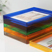Transparenter Bilderrahmen | Bunt | Acryl | Modern | Rechteck-Luzern Mode