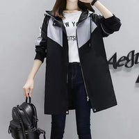 Damen Trenchcoat mit Kapuze – Marit