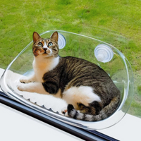 Katzenfensterbett | Langlebig Stabil Transparent Vielseitig Komfortabel-Luzern Mode