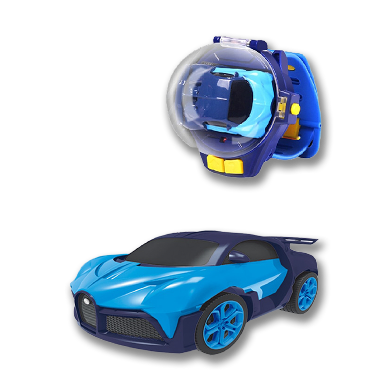 Ferngesteuertes Auto | Uhr Innovativ Langlebig Vielseitig Kompakt-Blau-Luzern Mode