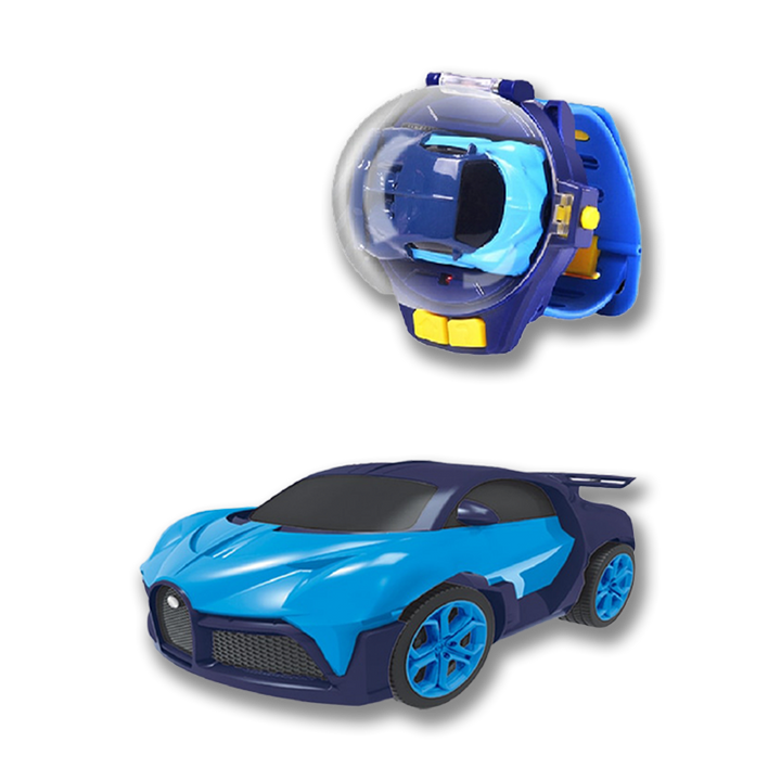 Ferngesteuertes Auto | Uhr Innovativ Langlebig Vielseitig Kompakt-Blau-Luzern Mode