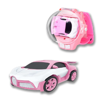 Ferngesteuertes Auto | Uhr Innovativ Langlebig Vielseitig Kompakt-Rosa-Luzern Mode