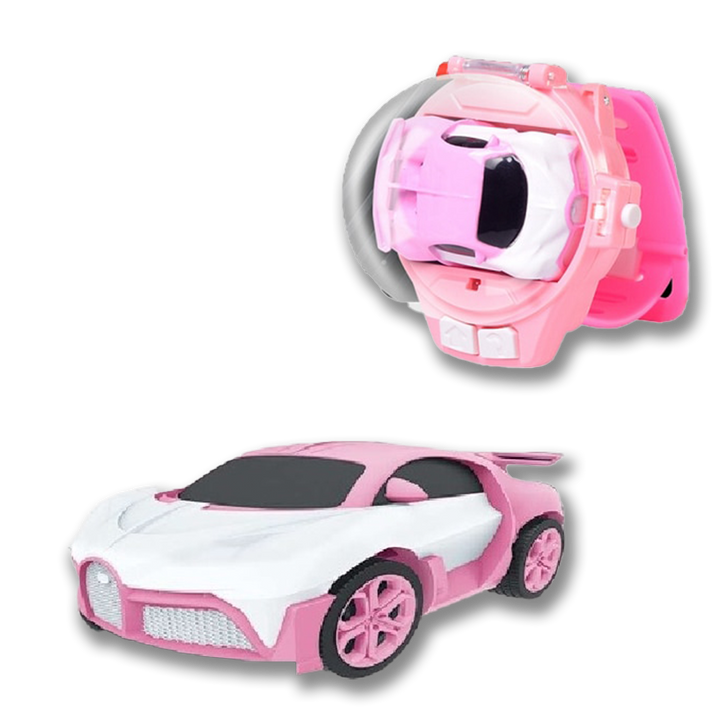 Ferngesteuertes Auto | Uhr Innovativ Langlebig Vielseitig Kompakt-Rosa-Luzern Mode