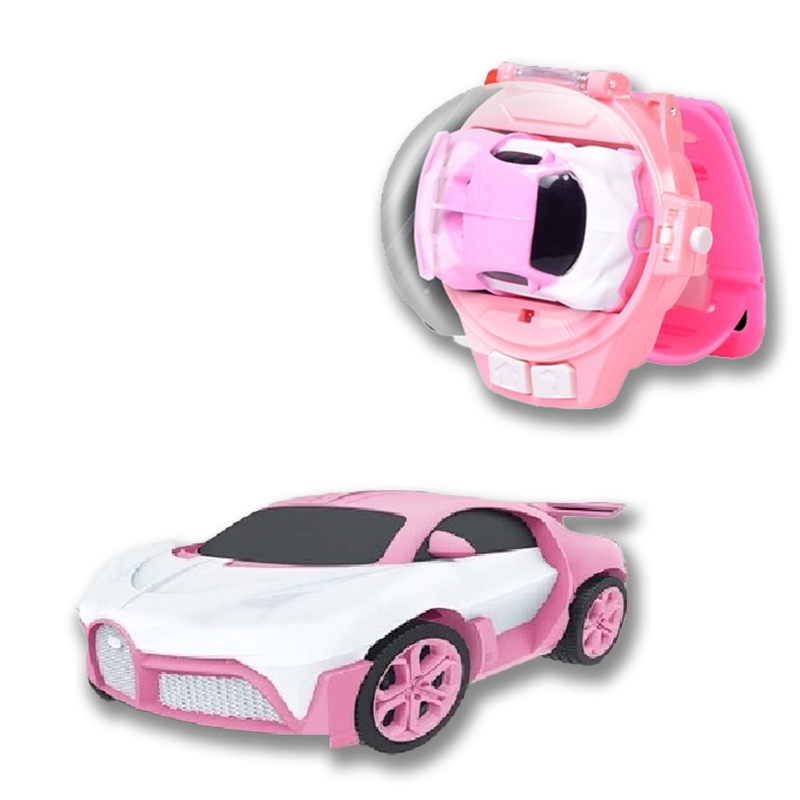 Ferngesteuertes Auto | Uhr Innovativ Langlebig Vielseitig Kompakt-Rosa-Luzern Mode