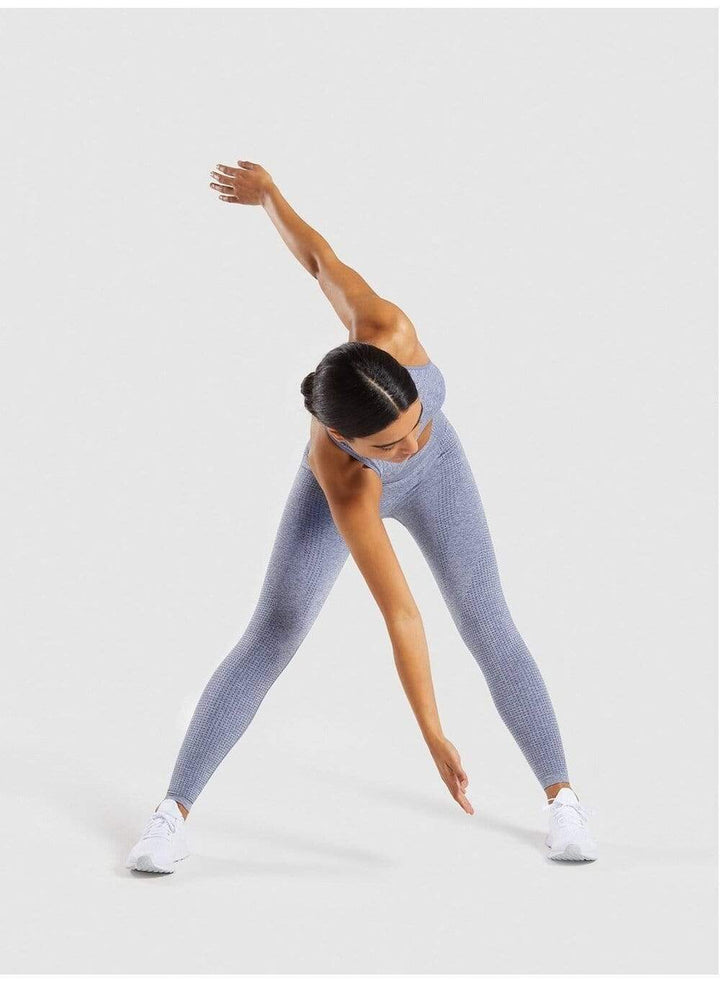 Damen Sport Leggings Nahtlos Hohe Taille Fitness Yoga-Luzern Mode