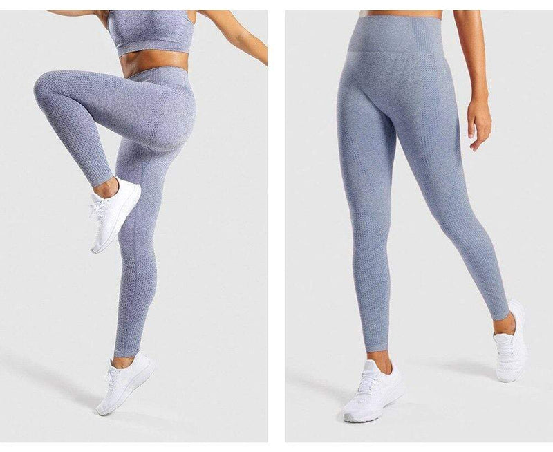 Damen Sport Leggings Nahtlos Hohe Taille Fitness Yoga-Luzern Mode