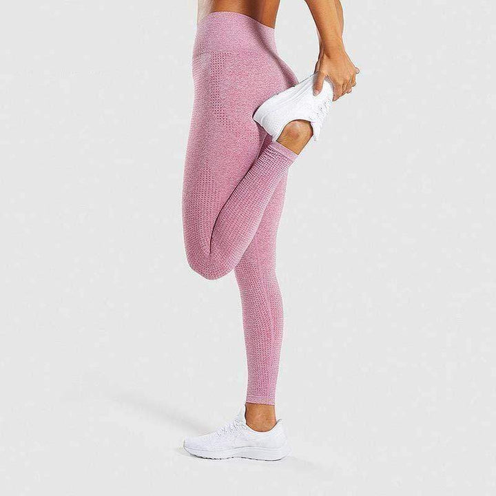 Damen Sport Leggings Nahtlos Hohe Taille Fitness Yoga-Luzern Mode