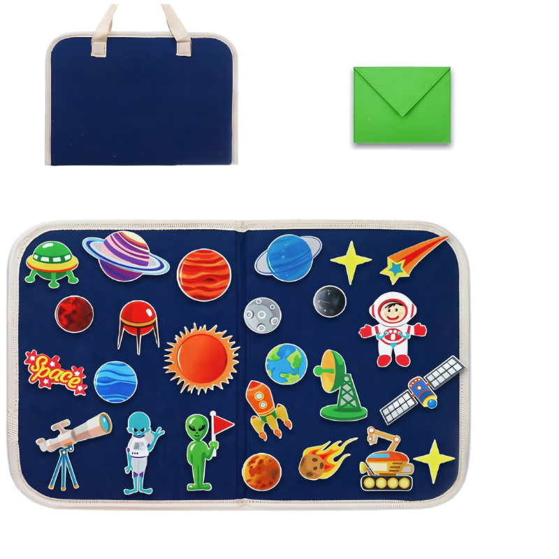 Kinder Filzbuch | Kreativ Lehrreich Bunt Vielseitig Praktisch-Zimmer-Luzern Mode