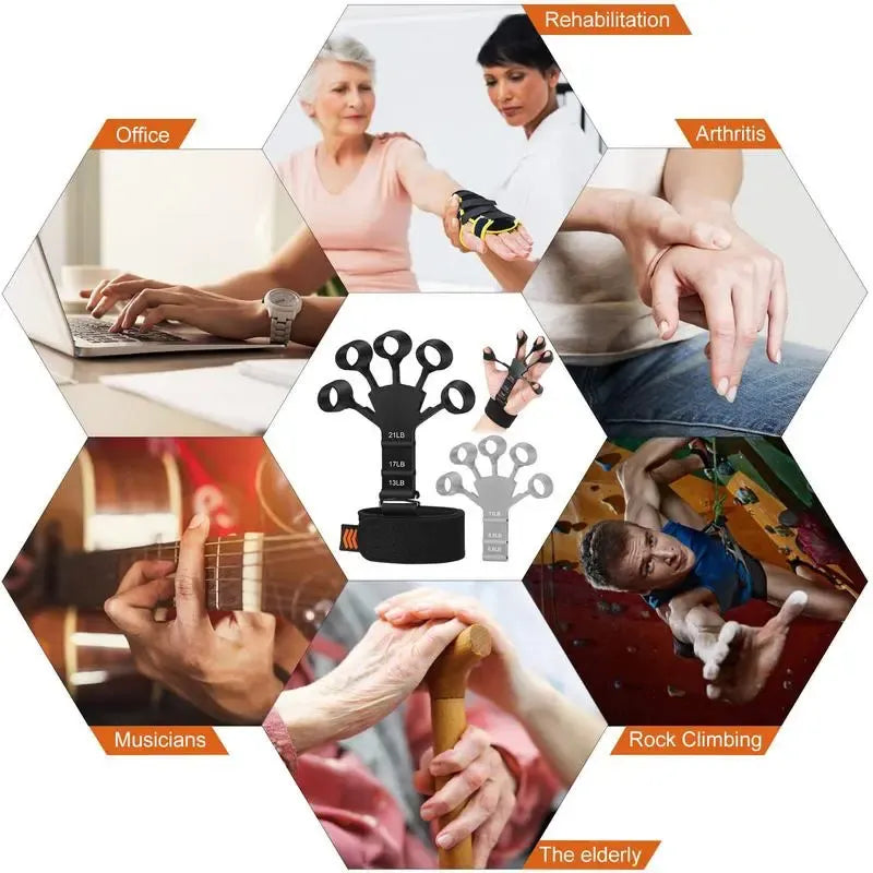 Handtrainer | Grip | Verstellbar | Effektiv | Kompakt | Leicht | Vielseitig-Luzern Mode