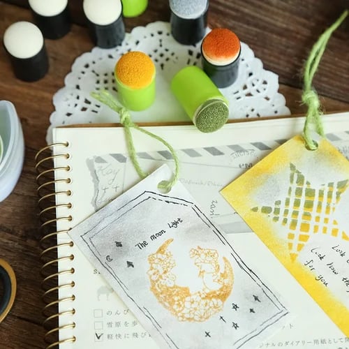 Fingerfarben Set | Schwamm | Kunststoff | Stempel | Kreativ | Sicher-Luzern Mode