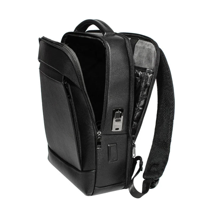 Herren Business Laptop Rucksack mit Fingerabdruckschloss – Große Kapazität & Diebstahlschutz