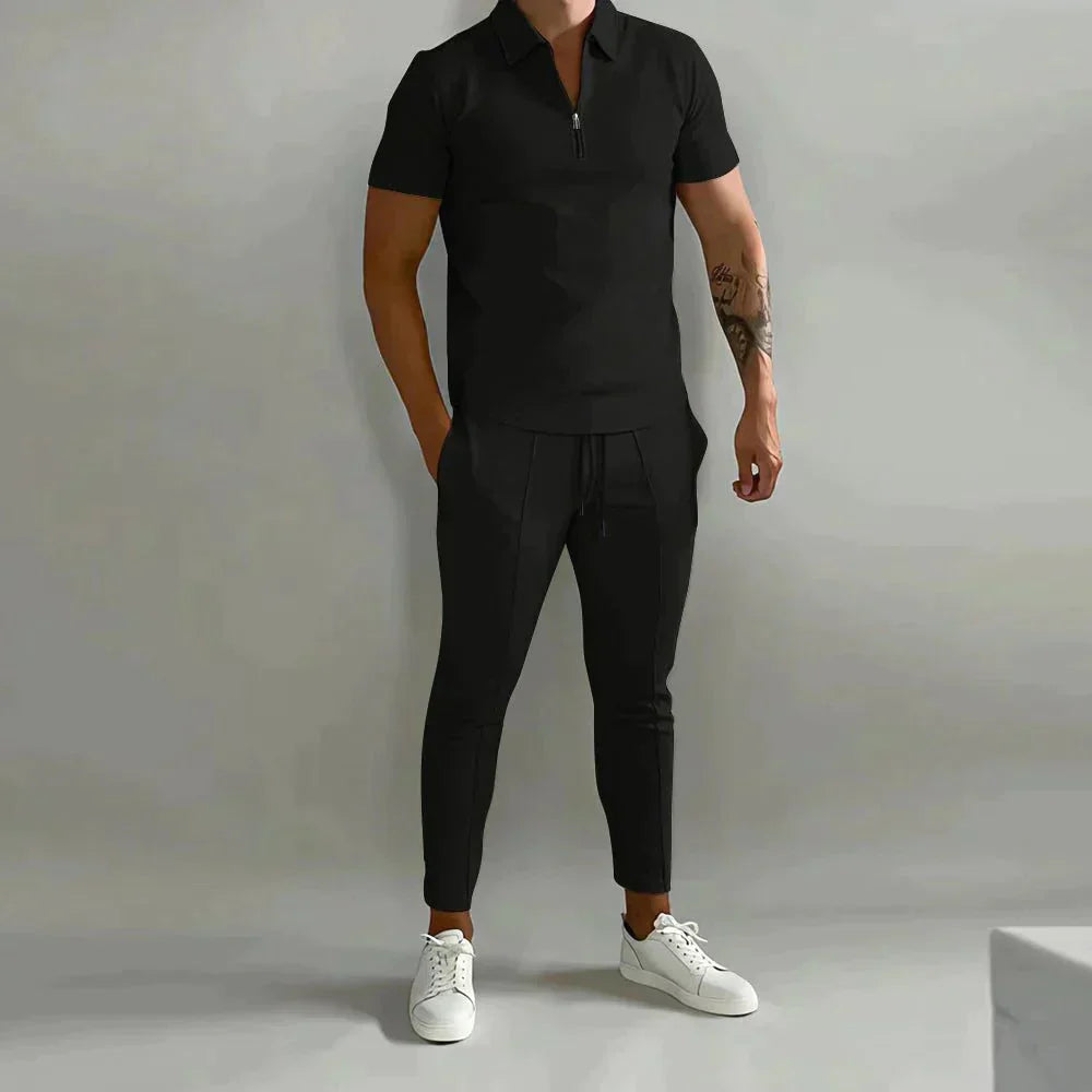 Leinen-Hemd und Hose im Herren-Set – Adrian