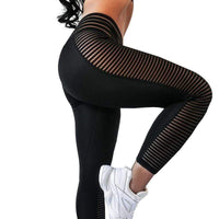 Damen Schlankheitsleggings mit Streifenmuster - Figurformend-Luzern Mode