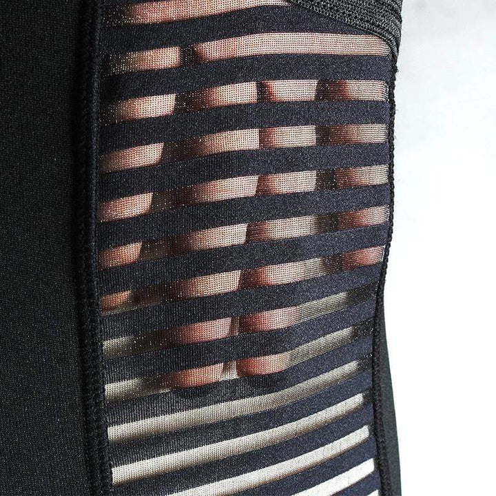 Damen Schlankheitsleggings mit Streifenmuster - Figurformend-Luzern Mode