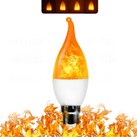 LED-Glühbirne | USB-Flamme, atmosphärisch, langlebig, realistisch, einzigartig, sicher-Luzern Mode