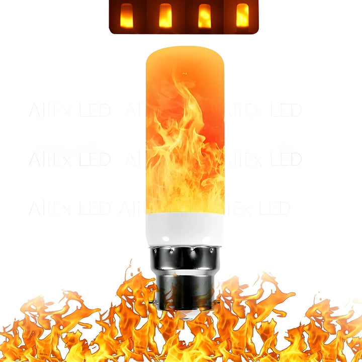 LED-Glühbirne | USB-Flamme, atmosphärisch, langlebig, realistisch, einzigartig, sicher-Luzern Mode