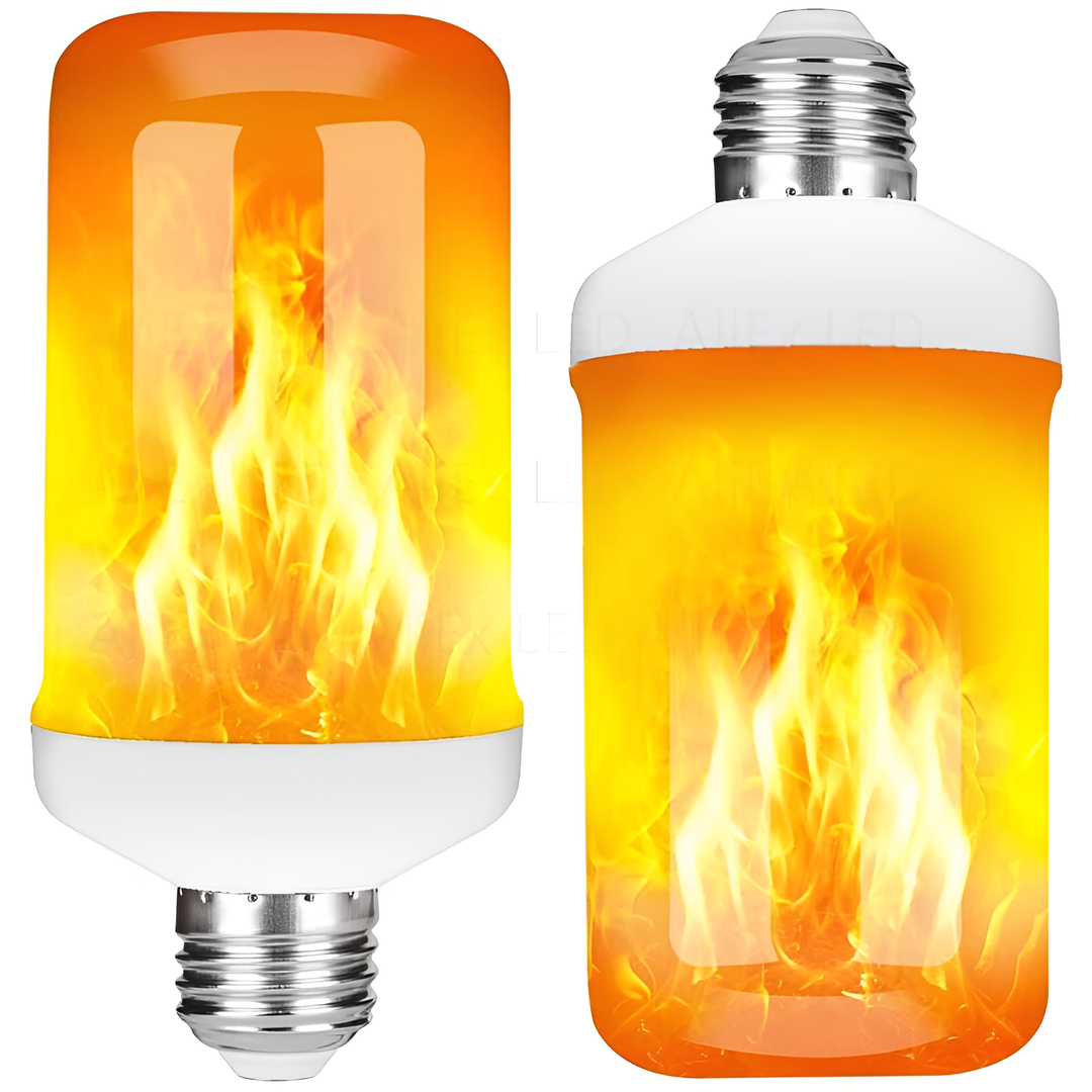 LED-Glühbirne | USB-Flamme, atmosphärisch, langlebig, realistisch, einzigartig, sicher-Luzern Mode