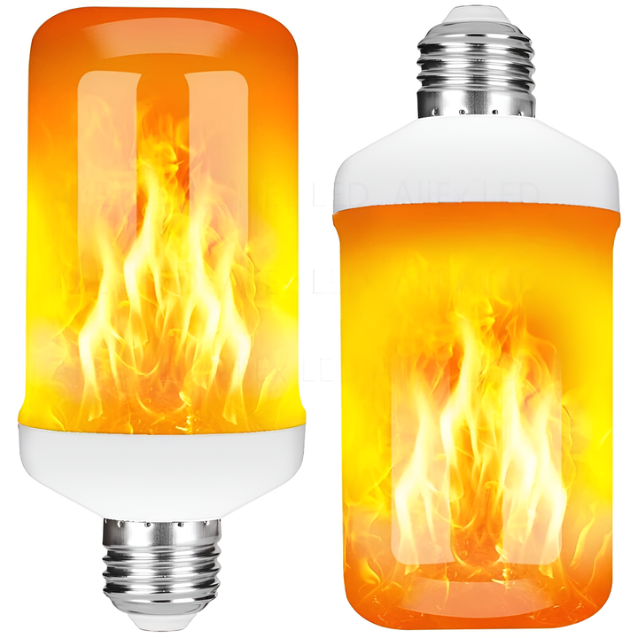 LED-Glühbirne | USB-Flamme, atmosphärisch, langlebig, realistisch, einzigartig, sicher-Luzern Mode