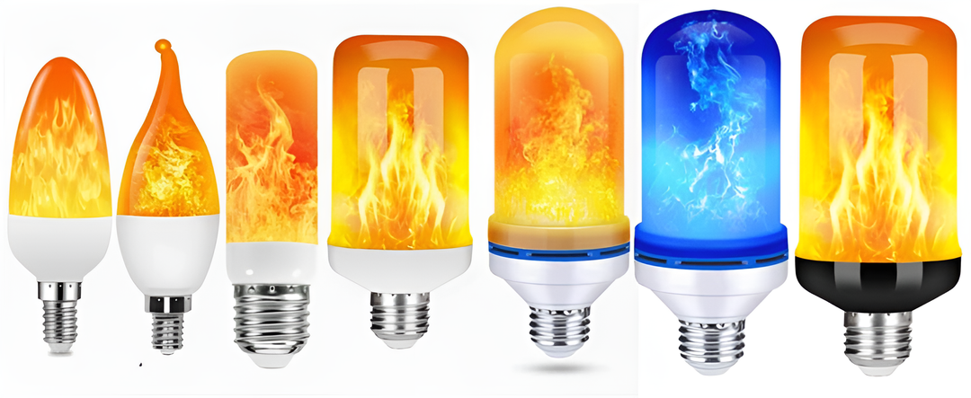 LED-Glühbirne | USB-Flamme, atmosphärisch, langlebig, realistisch, einzigartig, sicher-Luzern Mode
