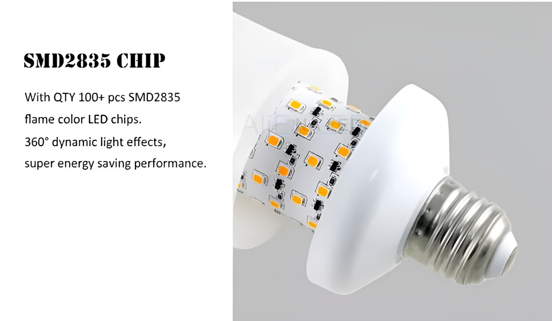 LED-Glühbirne | USB-Flamme, atmosphärisch, langlebig, realistisch, einzigartig, sicher-Luzern Mode