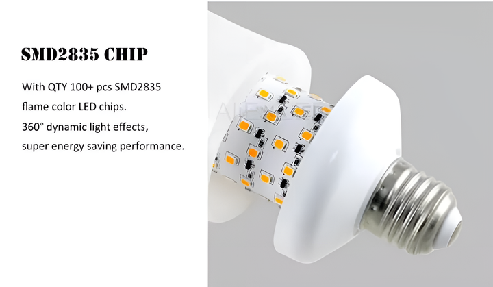 LED-Glühbirne | USB-Flamme, atmosphärisch, langlebig, realistisch, einzigartig, sicher-Luzern Mode