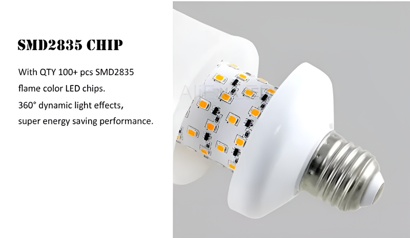 LED-Glühbirne | USB-Flamme, atmosphärisch, langlebig, realistisch, einzigartig, sicher-Luzern Mode
