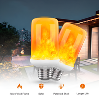 LED-Glühbirne | USB-Flamme, atmosphärisch, langlebig, realistisch, einzigartig, sicher-Luzern Mode
