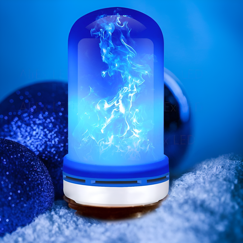 LED-Glühbirne | USB-Flamme, atmosphärisch, langlebig, realistisch, einzigartig, sicher-Luzern Mode
