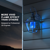 LED-Glühbirne | USB-Flamme, atmosphärisch, langlebig, realistisch, einzigartig, sicher-Luzern Mode