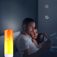 LED-Glühbirne | USB-Flamme, atmosphärisch, langlebig, realistisch, einzigartig, sicher-Luzern Mode