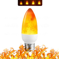 LED-Glühbirne | USB-Flamme, atmosphärisch, langlebig, realistisch, einzigartig, sicher-Luzern Mode