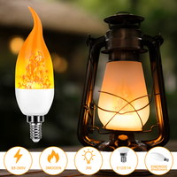 LED-Glühbirne | USB-Flamme, atmosphärisch, langlebig, realistisch, einzigartig, sicher-Luzern Mode