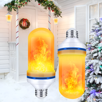 LED-Glühbirne | USB-Flamme, atmosphärisch, langlebig, realistisch, einzigartig, sicher-Luzern Mode