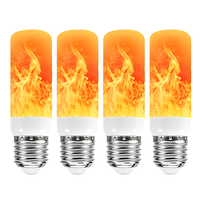 LED-Glühbirne | USB-Flamme, atmosphärisch, langlebig, realistisch, einzigartig, sicher-Luzern Mode