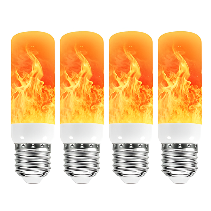 LED-Glühbirne | USB-Flamme, atmosphärisch, langlebig, realistisch, einzigartig, sicher-Luzern Mode
