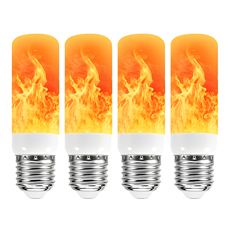 LED-Glühbirne | USB-Flamme, atmosphärisch, langlebig, realistisch, einzigartig, sicher-Luzern Mode