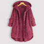 Herren Fleecejacke mit Kapuze für kalte Wintertage-Rosa-S-Luzern Mode