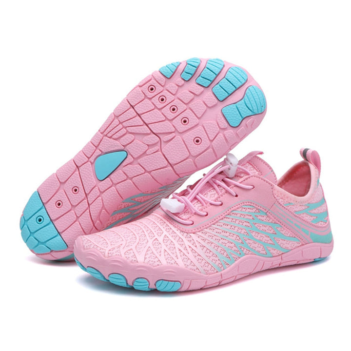 Herren Barfußschuhe für Sport und Outdoor Aktivitäten-Rosa-36-Luzern Mode