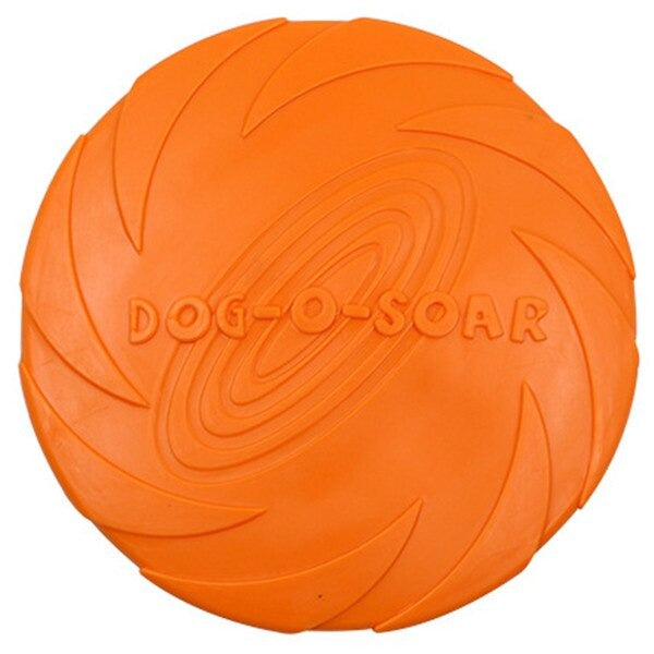 Hundefrisbee | Flexibel | Fördert Bewegung | Ultimativer Spielspaß-Orange-S - 15 CM Ø-Luzern Mode