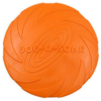 Hundefrisbee | Flexibel | Fördert Bewegung | Ultimativer Spielspaß-Orange-S - 15 CM Ø-Luzern Mode