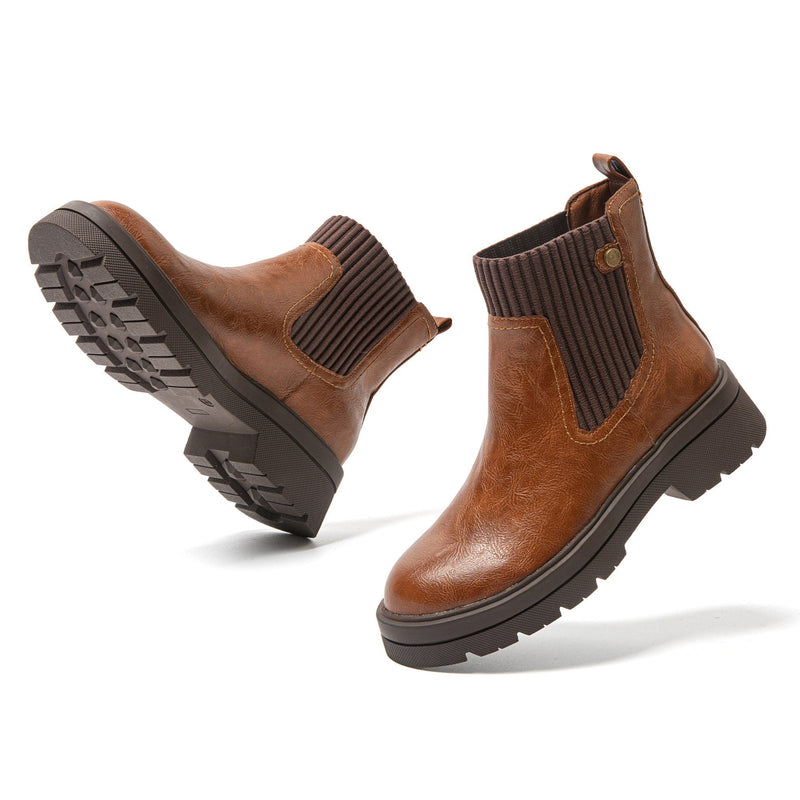 Herren Chelsea Boots mit rutschfester Sohle für Outdoor-Luzern Mode