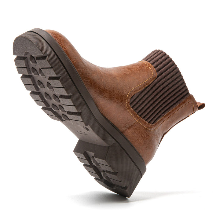 Herren Chelsea Boots mit rutschfester Sohle für Outdoor-Luzern Mode