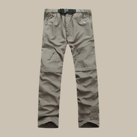 Herren Outdoorhose mit Reißverschlusstaschen und Gürtel-Luzern Mode