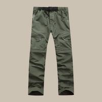 Herren Outdoorhose mit Reißverschlusstaschen und Gürtel-Luzern Mode