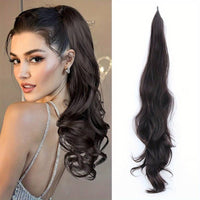 Haarverlängerung Clip-In Zopf Locken Echthaar Extensions-Coffee-Luzern Mode